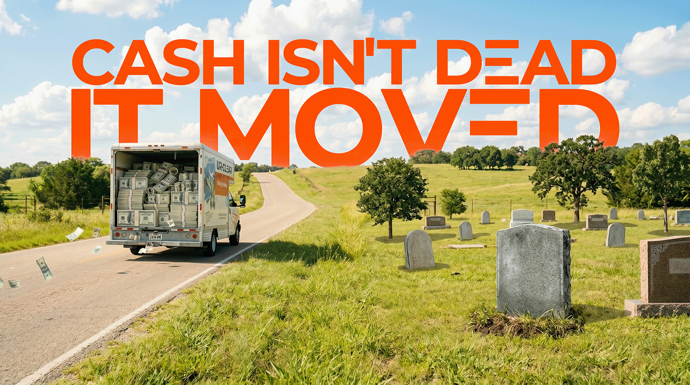 Cash Is Not Dead. It Just Moved.