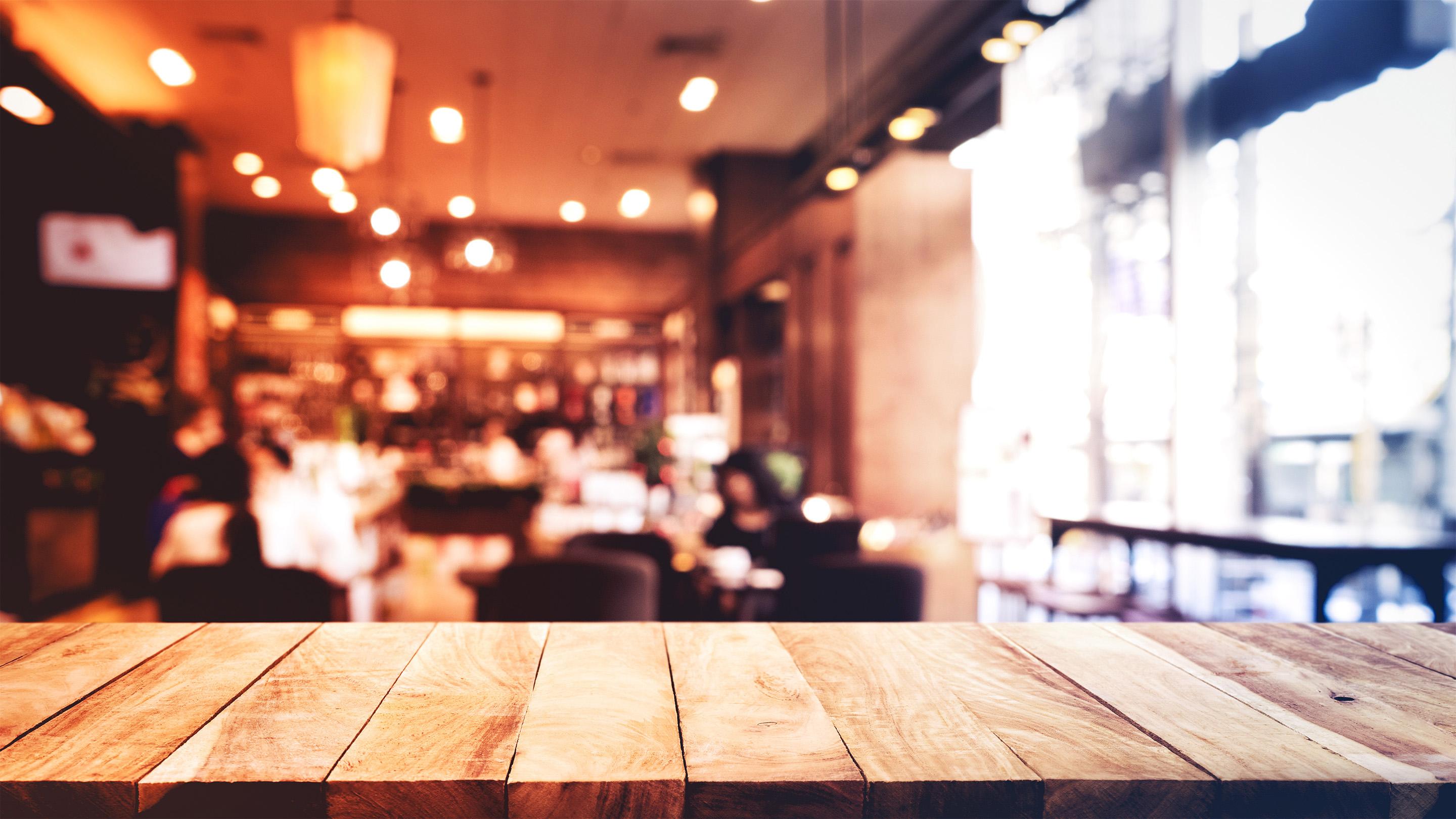 Coffee shop interior