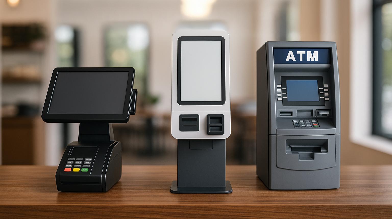 POS vs Kiosk vs ATM: How to Choose the Right Mix for Your Business in 2026