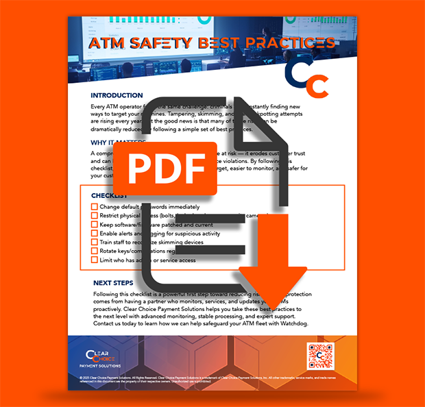 ATM Safety Checklist cover
